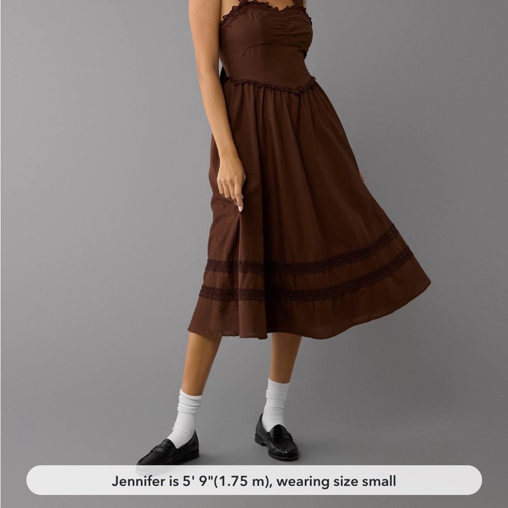 American Eagle Outfitters Brown Dress